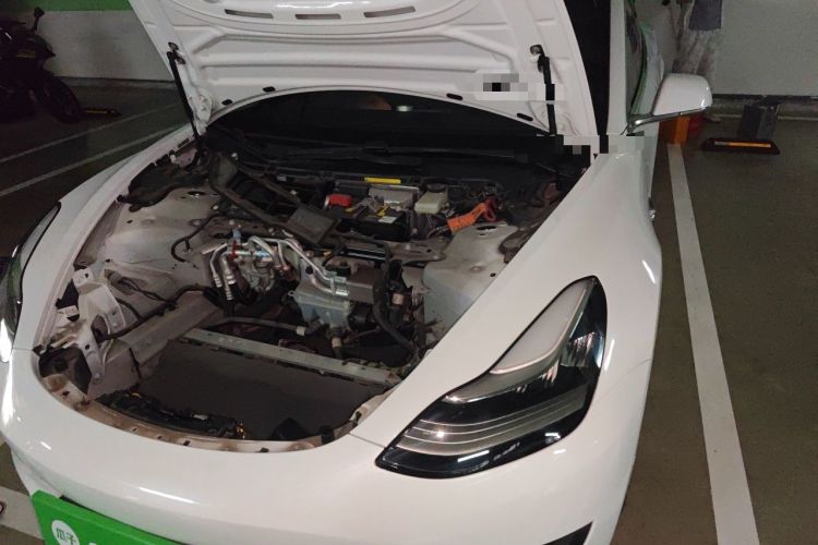 Used Tesla Model 3 2019 Standard Range Rear-Drive Upgraded Version Engine Bay Left