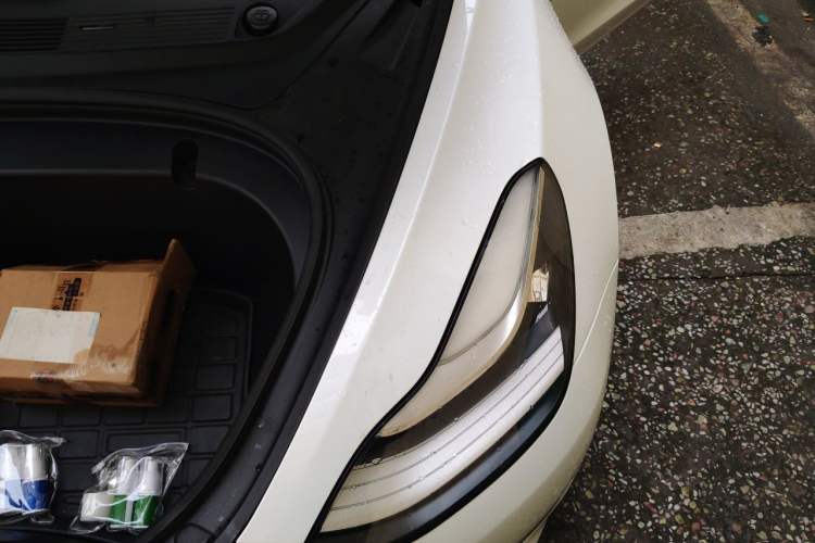 Used Tesla Model 3 2019 Long-Range All-Wheel-Drive Version Engine Bay Left