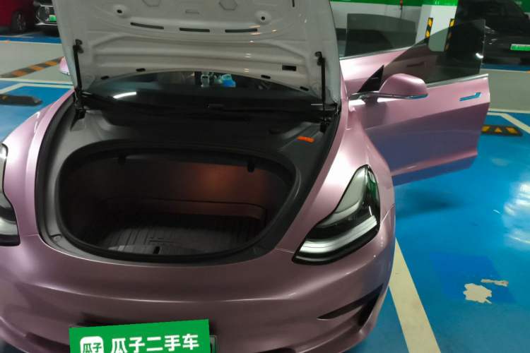 Used Tesla Model 3 2019 Standard Range Rear-Drive Upgraded Version Engine Bay Left