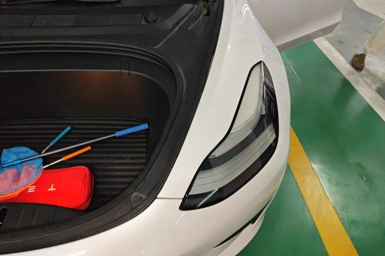 Used Tesla Model 3 2019 Standard Range Rear-Wheel Drive Upgraded Version (60 kWh) Engine Bay Left