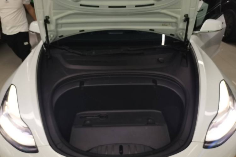 Used Tesla Model 3 2019 Long-Range All-Wheel-Drive Version Engine Bay