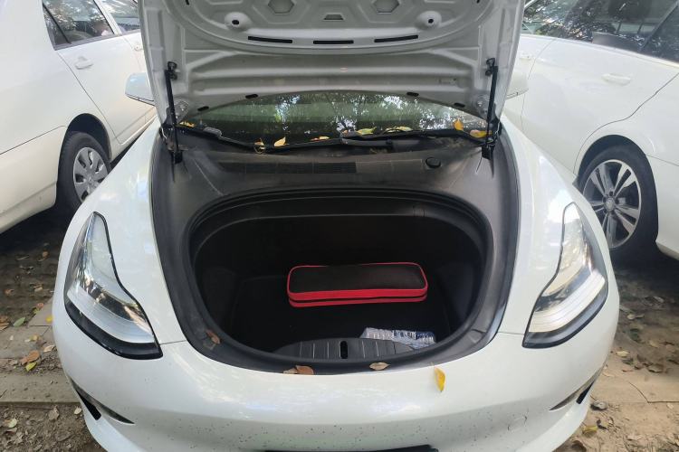 Used Tesla Model 3 2019 Long-Range Rear-Wheel-Drive Version Engine Bay
