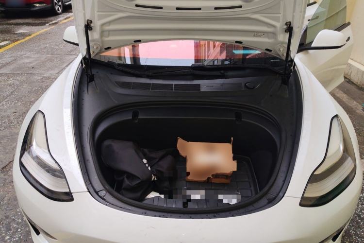 Used Tesla Model 3 2019 Long-Range All-Wheel-Drive Version Engine Bay