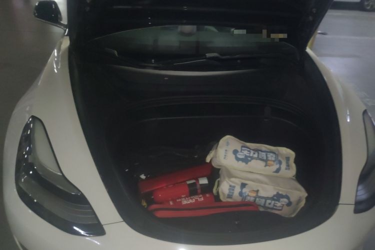 Used Tesla Model 3 2019 Long-Range All-Wheel-Drive Version Engine Bay Right