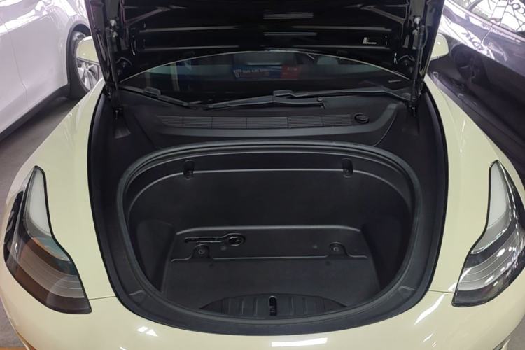 Used Tesla Model 3 2019 Standard Range Rear-Drive Upgraded Version Engine Bay