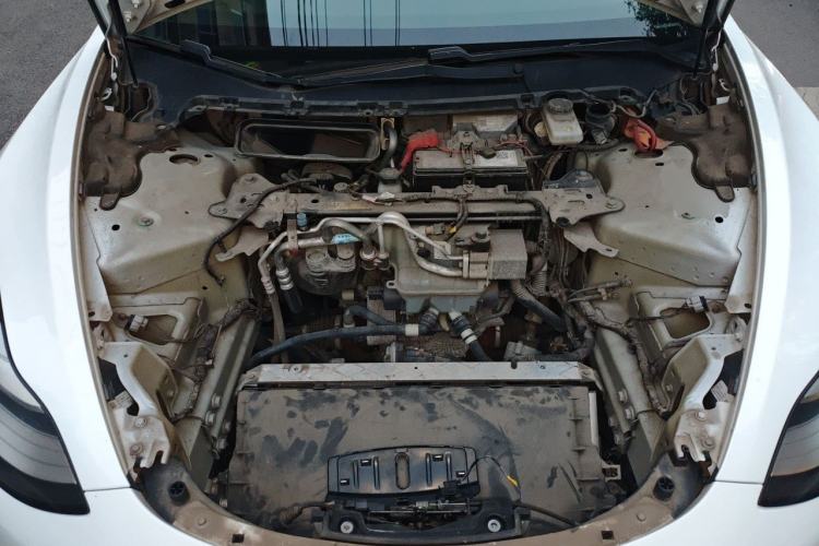 Used Tesla Model 3 2019 Performance High-Performance All-Wheel-Drive Version Engine Bay