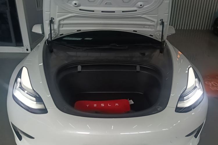 Used Tesla Model 3 2019 Long-Range Rear-Wheel-Drive Version Engine Bay