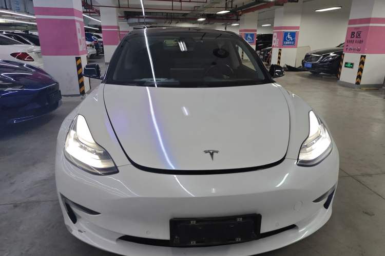 Used Tesla Model 3 2019 Long-Range Rear-Wheel-Drive Version Exterior 1