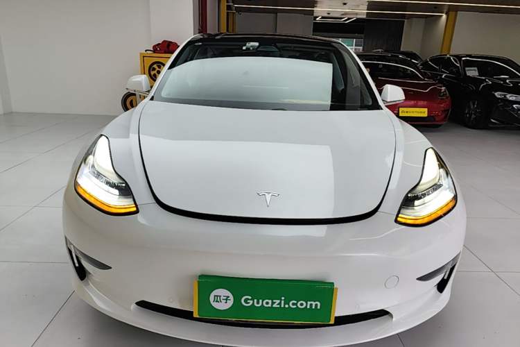 Used Tesla Model 3 2019 Long-Range Rear-Wheel-Drive Version Front