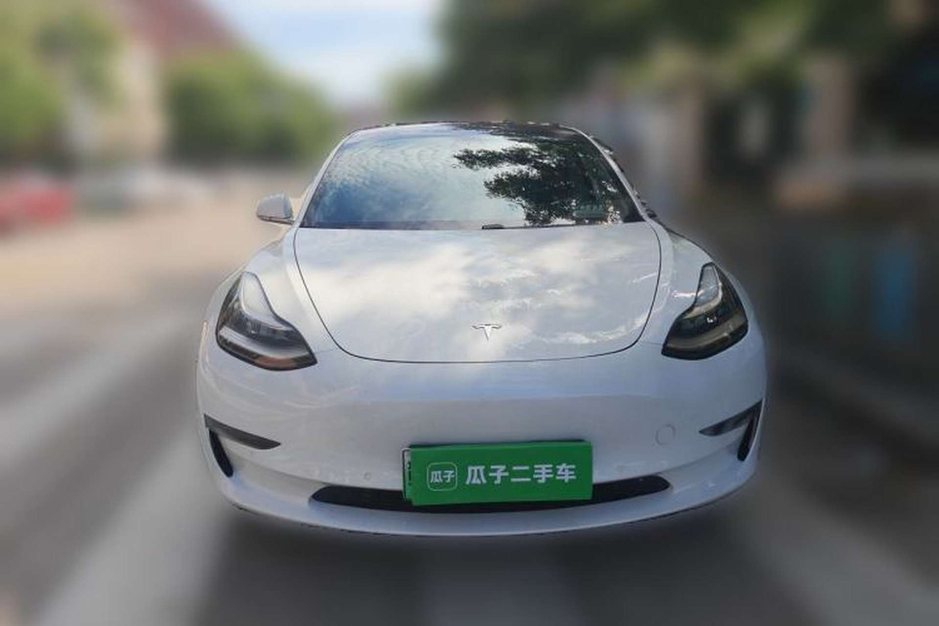 Used Tesla Model 3 2019 Long-Range Rear-Wheel-Drive Version Front