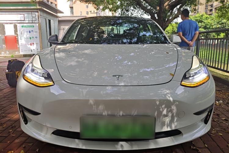 Used Tesla Model 3 2019 Long-Range Rear-Wheel-Drive Version Front