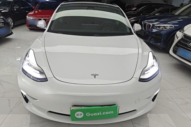 Used Tesla Model 3 2019 Long-Range Rear-Wheel-Drive Version Front