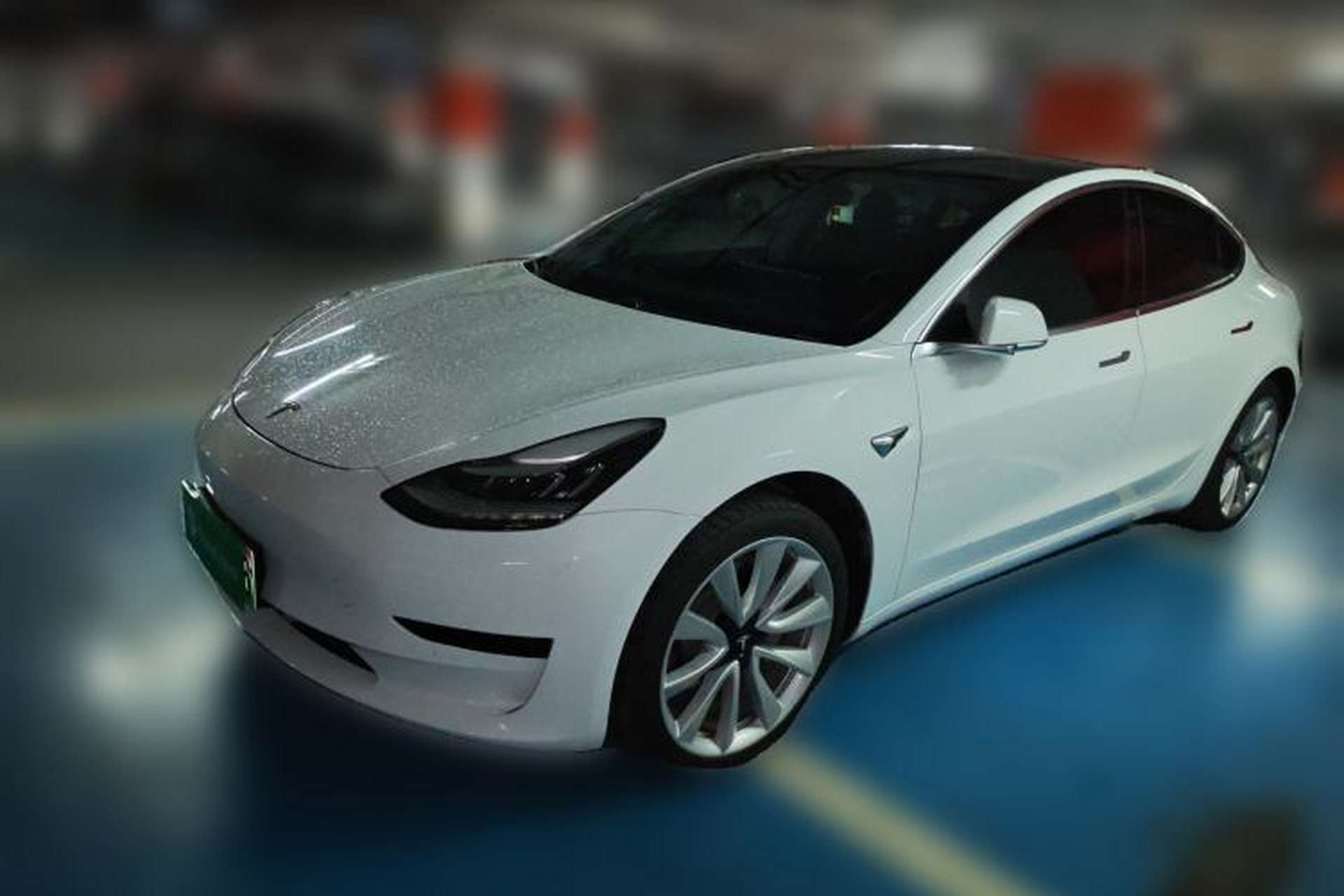 Used Tesla Model 3 2019 Standard Range Rear-Drive Upgraded Version Front Left 45 Deg