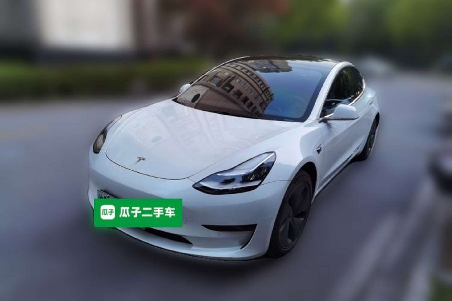 Used Tesla Model 3 2019 Standard Range Rear-Drive Upgraded Version Front Left 45 Deg