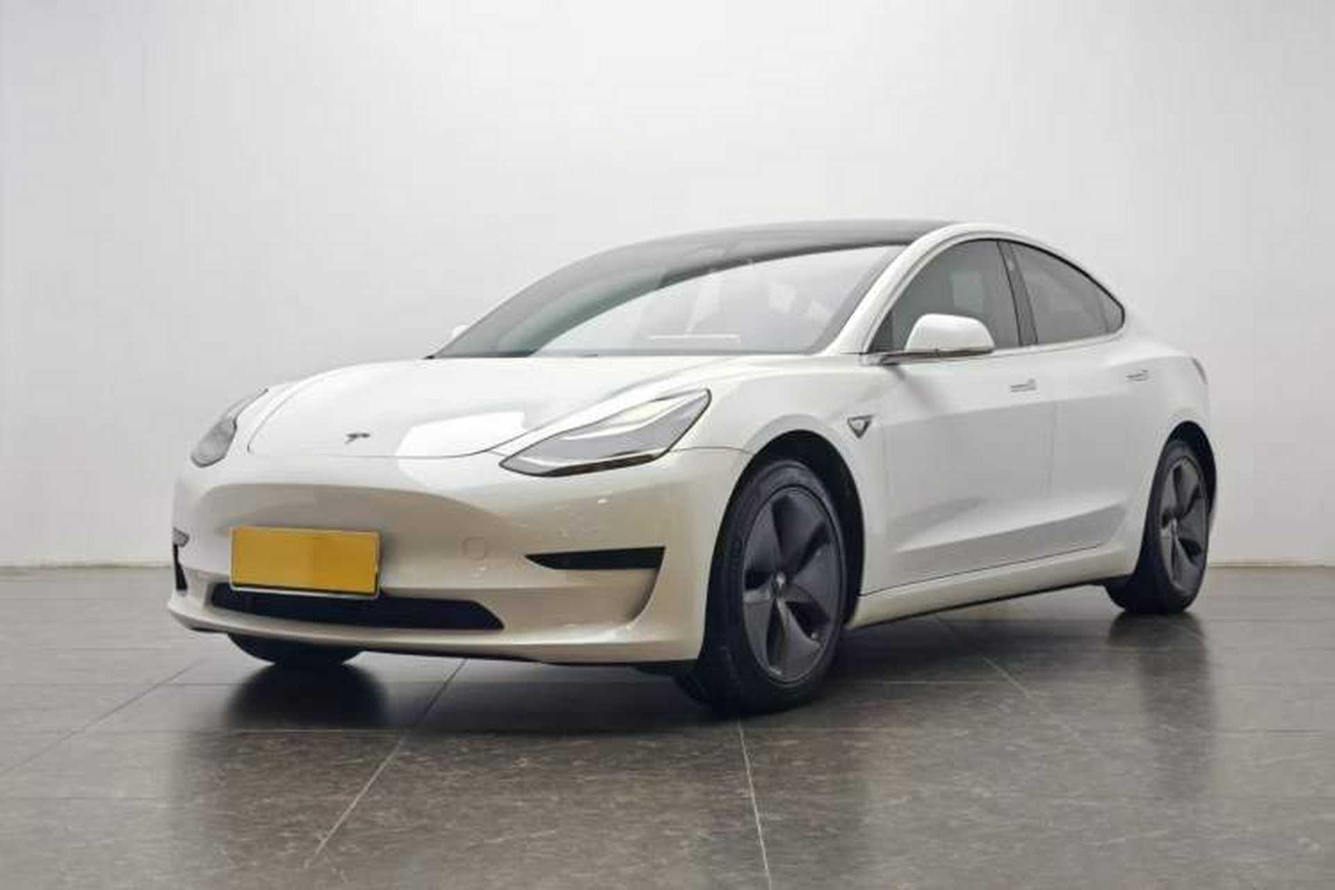 Used Tesla Model 3 2019 Standard Range Rear-Drive Upgraded Version Front Left 45 Deg
