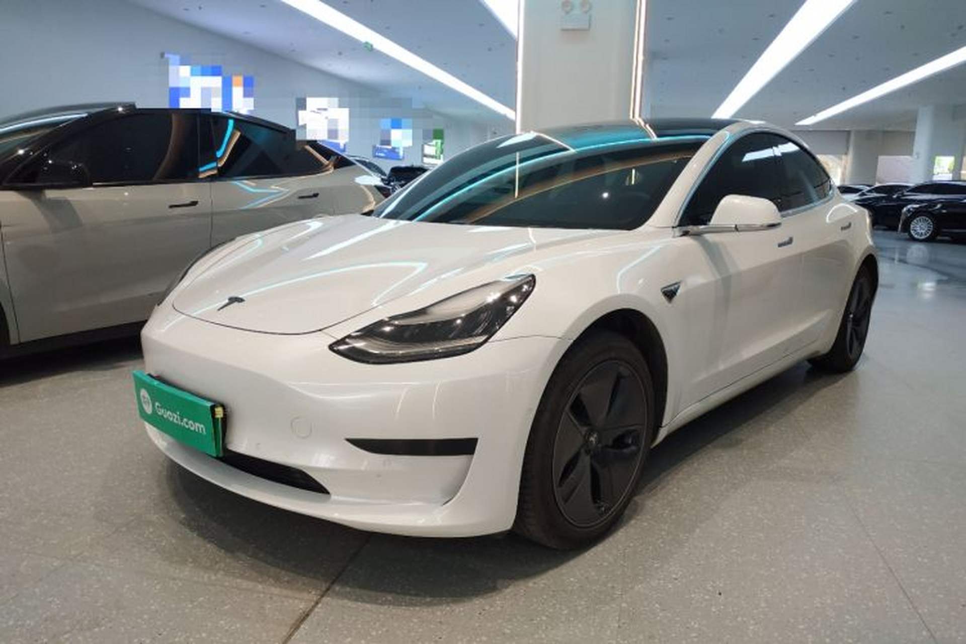Used Tesla Model 3 2019 Standard Range Rear-Drive Upgraded Version Front Left 45 Deg