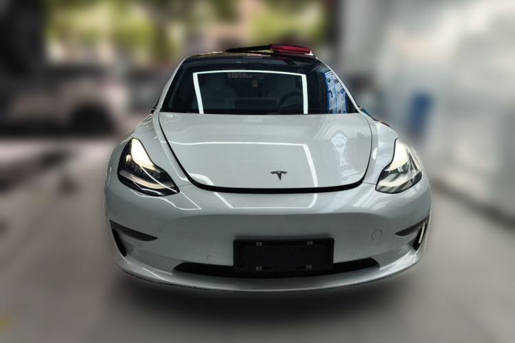 Used Tesla Model 3 2019 Long-Range Rear-Wheel-Drive Version Front