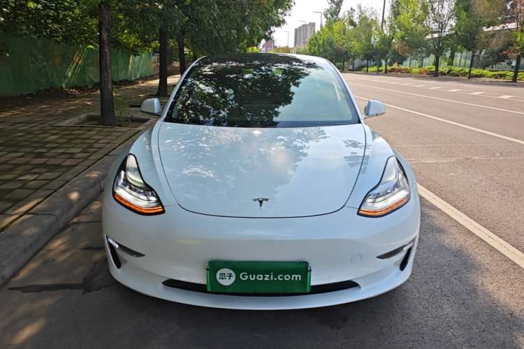 Used Tesla Model 3 2019 Long-Range All-Wheel-Drive Version Front