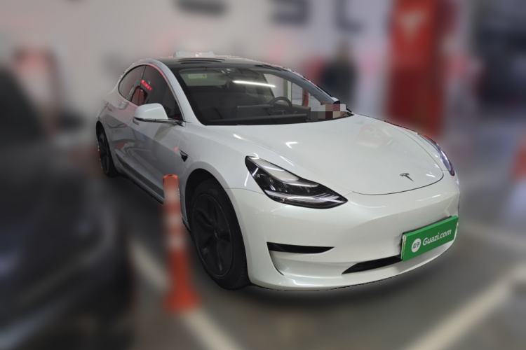 Used Tesla Model 3 2019 Standard Range Rear-Drive Upgraded Version Front Right 45 Deg