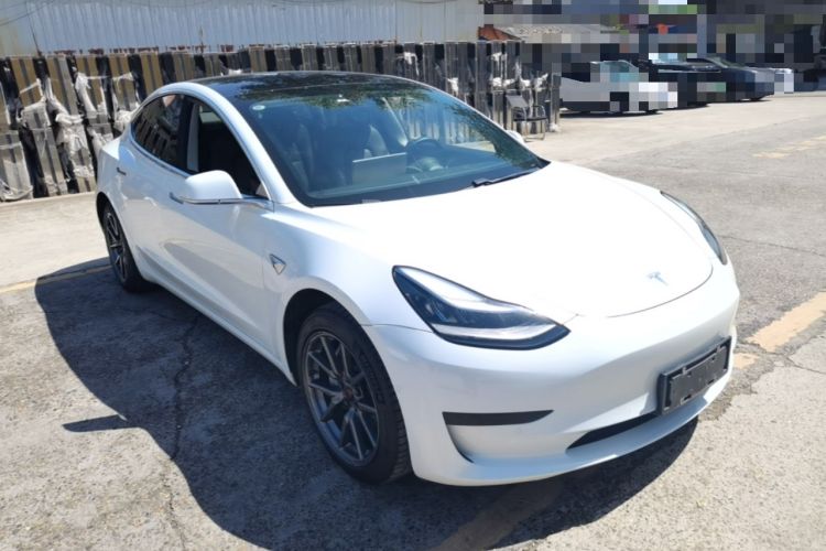 Used Tesla Model 3 2019 Standard Range Rear-Drive Upgraded Version Front Right 45 Deg
