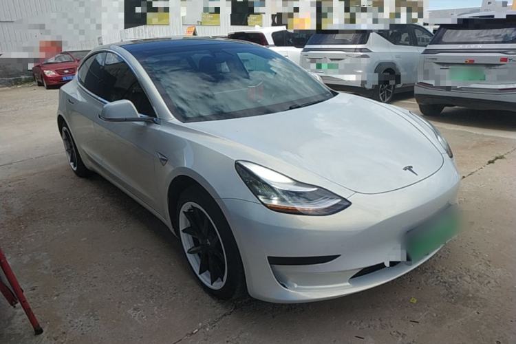 Used Tesla Model 3 2019 Standard Range Rear-Drive Upgraded Version Front Right 45 Deg
