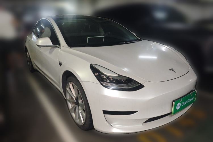 Used Tesla Model 3 2019 Standard Range Rear-Drive Upgraded Version Front Right 45 Deg