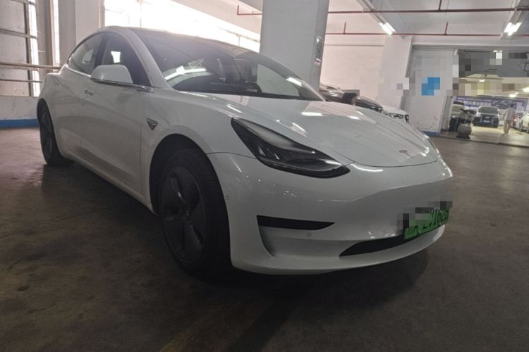 Used Tesla Model 3 2019 Standard Range Rear-Wheel Drive Upgraded Version (52 kWh) Front Right 45 Deg