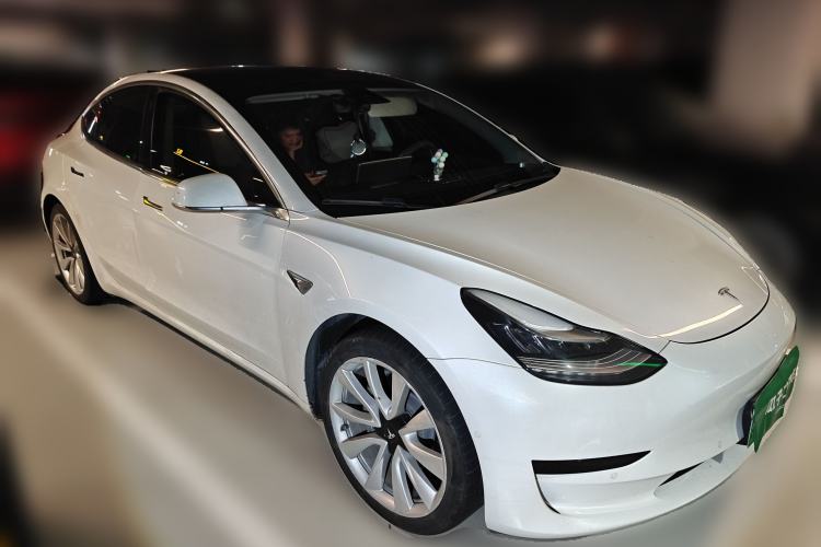 Used Tesla Model 3 2019 Standard Range Rear-Drive Upgraded Version Front Right 45 Deg