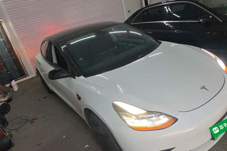 Used Tesla Model 3 2019 Standard Range Rear-Drive Upgraded Version Front Right 45 Deg