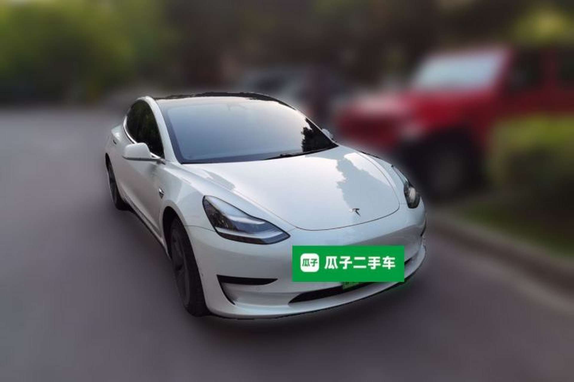 Used Tesla Model 3 2019 Standard Range Rear-Drive Upgraded Version Front Right 45 Deg