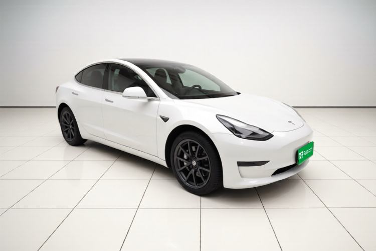 Used Tesla Model 3 2019 Standard Range Rear-Drive Upgraded Version Front Right 45 Deg