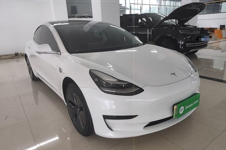 Used Tesla Model 3 2019 Standard Range Rear-Wheel Drive Upgraded Version (52 kWh) Front Right 45 Deg