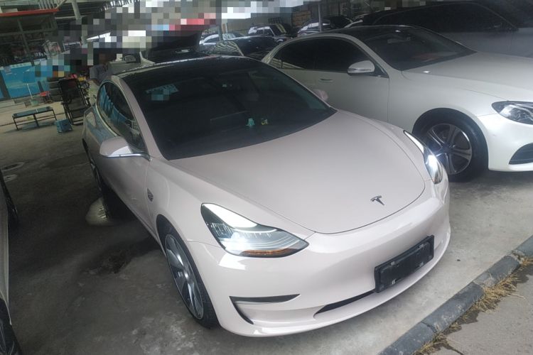 Used Tesla Model 3 2019 Performance High-Performance All-Wheel-Drive Version Front Right 45 Deg