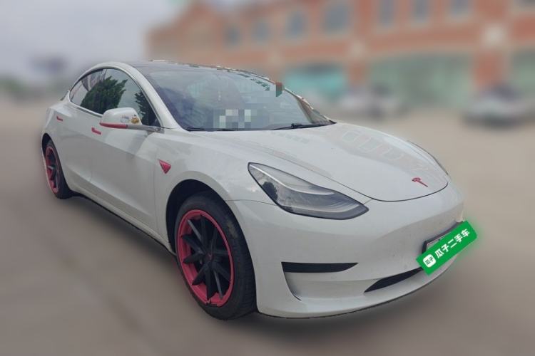 Used Tesla Model 3 2019 Standard Range Rear-Wheel Drive Upgraded Version (52 kWh) Front Right 45 Deg