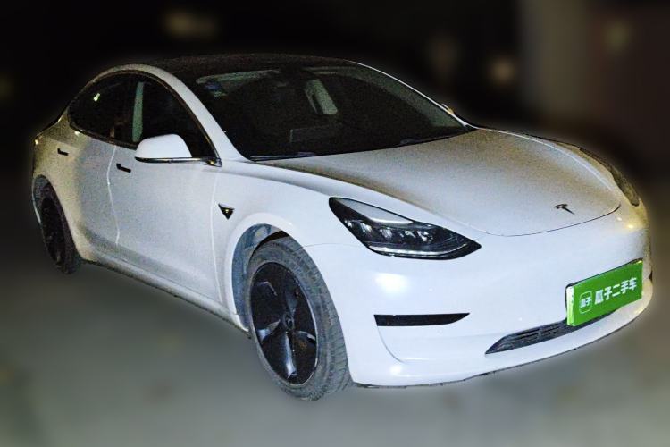 Used Tesla Model 3 2019 Standard Range Rear-Wheel Drive Upgraded Version (52 kWh) Front Right 45 Deg