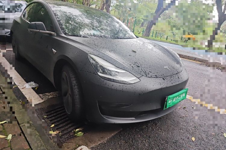 Used Tesla Model 3 2019 Standard Range Rear-Wheel Drive Upgraded Version (52 kWh) Front Right 45 Deg