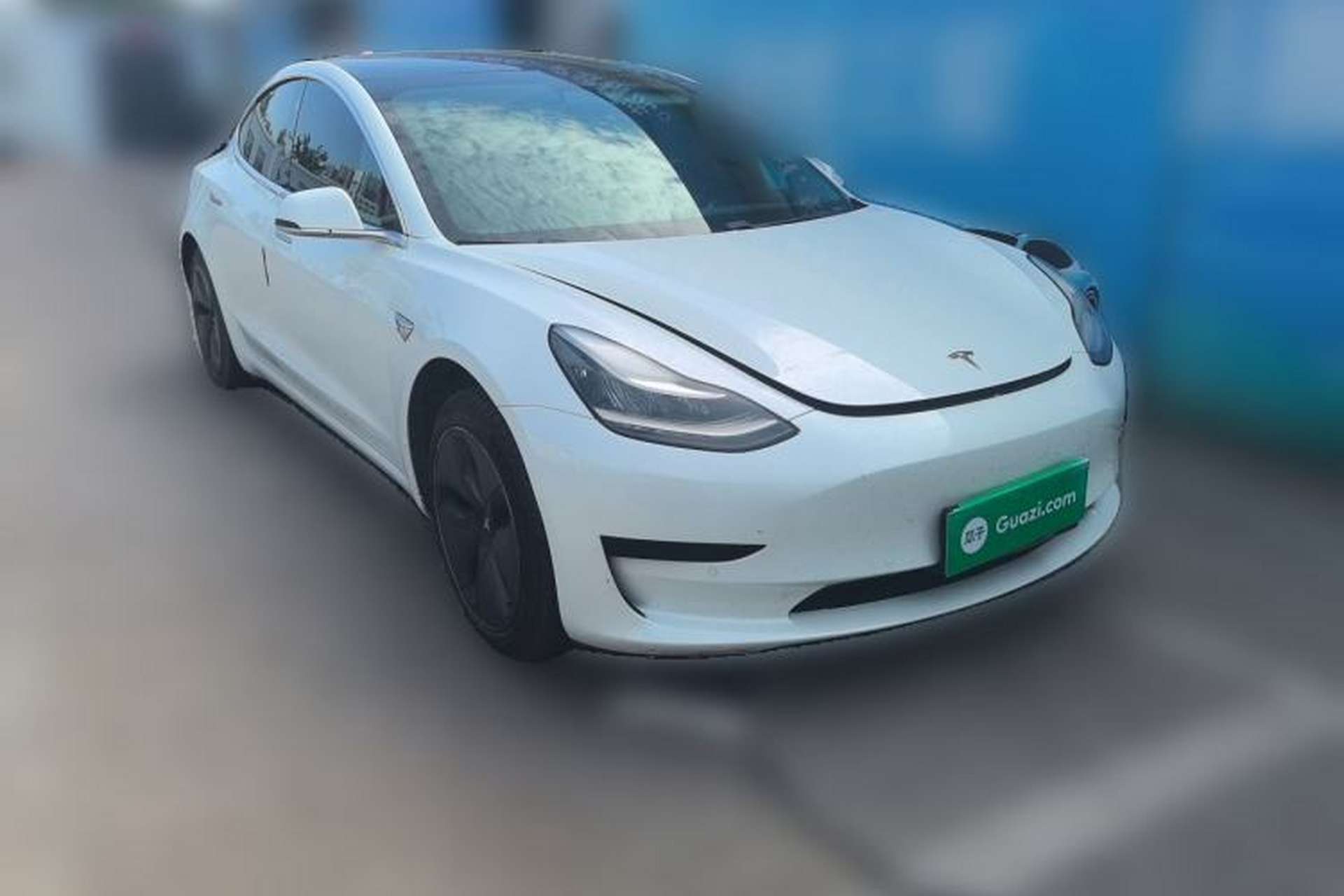 Used Tesla Model 3 2019 Standard Range Rear-Drive Upgraded Version Front Right 45 Deg