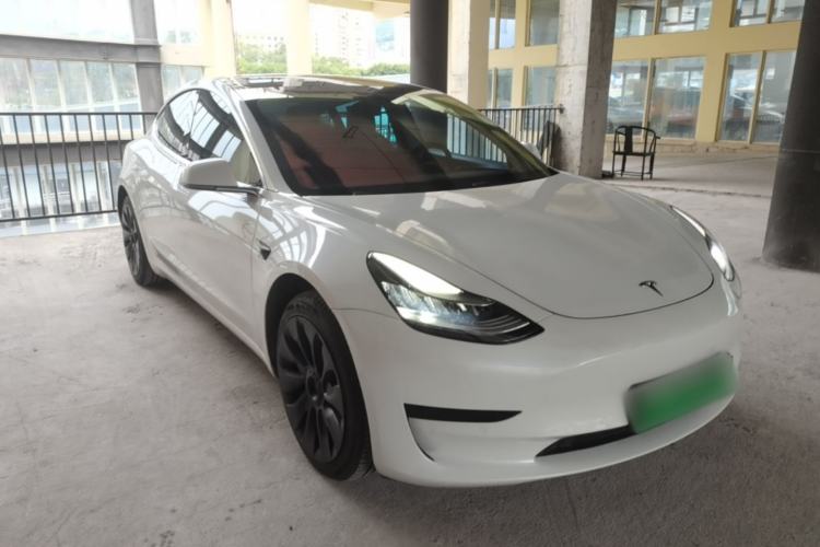 Used Tesla Model 3 2019 Standard Range Rear-Drive Upgraded Version Front Right 45 Deg