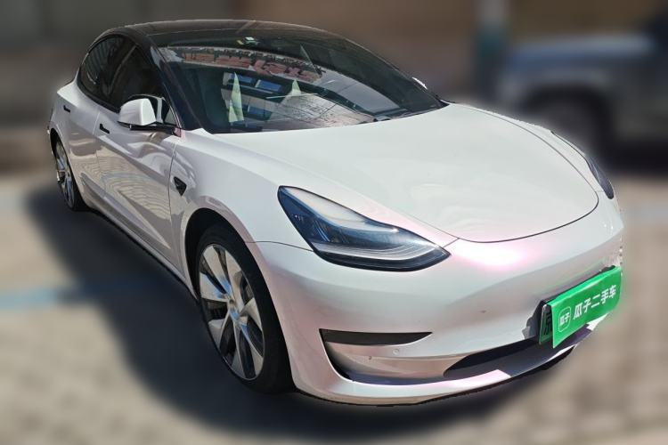 Used Tesla Model 3 2019 Performance High-Performance All-Wheel-Drive Version Front Right 45 Deg
