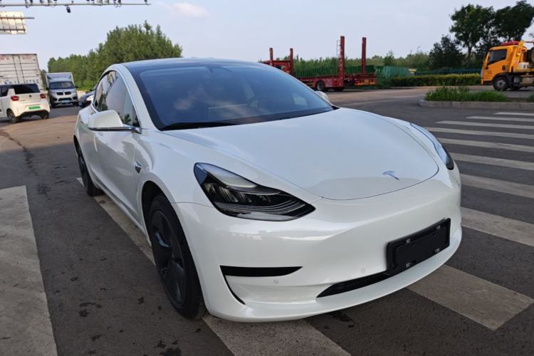 Used Tesla Model 3 2019 Standard Range Rear-Drive Upgraded Version Front Right 45 Deg