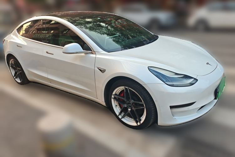 Used Tesla Model 3 2019 Performance High-Performance All-Wheel-Drive Version Front Right 45 Deg