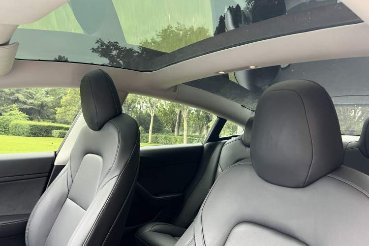 Used Tesla Model 3 2019 Standard Range Rear-Wheel Drive Upgraded Version (52 kWh) Headliner