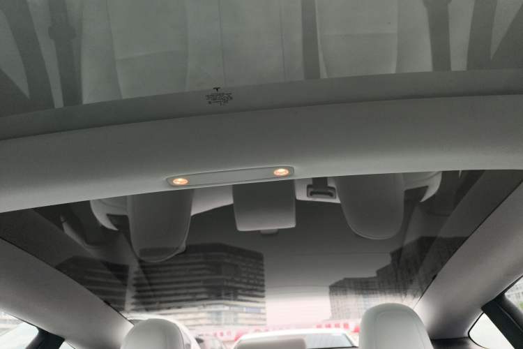 Used Tesla Model 3 2019 Long-Range Rear-Wheel-Drive Version Headliner