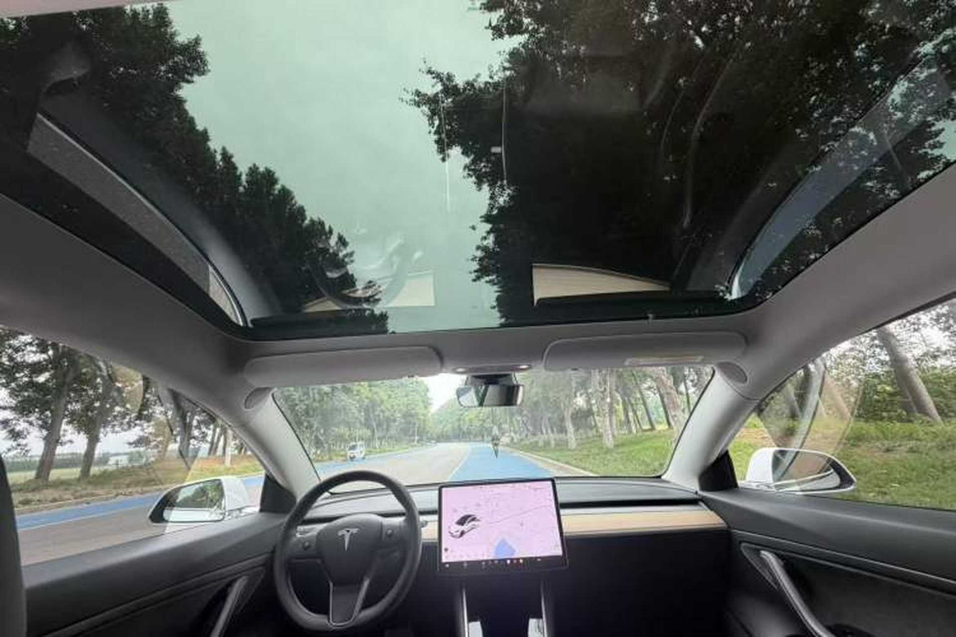 Used Tesla Model 3 2019 Standard Range Rear-Wheel Drive Upgraded Version (52 kWh) Headliner