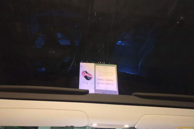 Used Tesla Model 3 2019 Long-Range Rear-Wheel-Drive Version Headliner