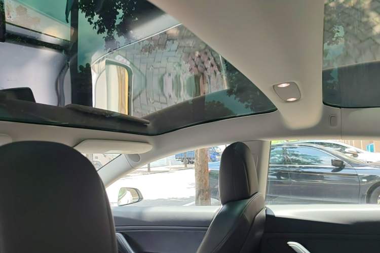 Used Tesla Model 3 2019 Standard Range Rear-Wheel Drive Upgraded Version (52 kWh) Headliner
