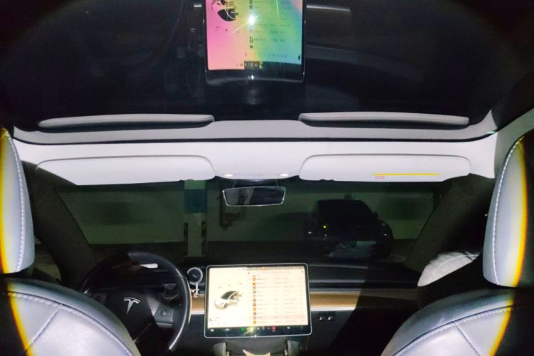 Used Tesla Model 3 2019 Long-Range Rear-Wheel-Drive Version Headliner