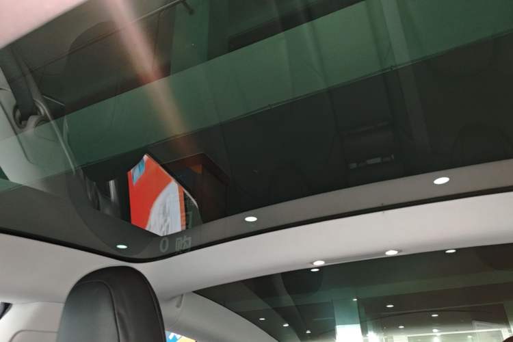 Used Tesla Model 3 2019 Long-Range Rear-Wheel-Drive Version Headliner