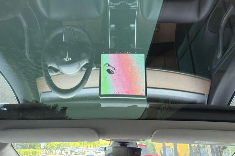 Used Tesla Model 3 2019 Long-Range Rear-Wheel-Drive Version Headliner