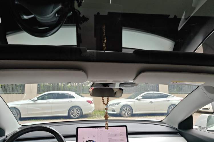 Used Tesla Model 3 2019 Long-Range Rear-Wheel-Drive Version Headliner